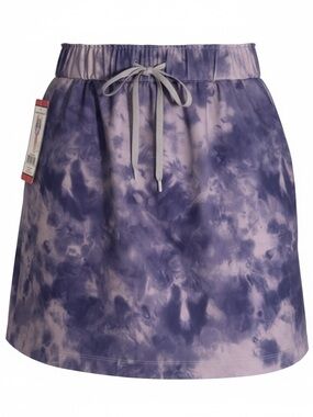 Hilary Radley Lavender Tie-Dye Mini Skirt